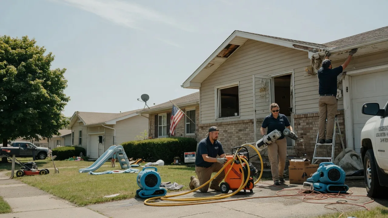 Water Damage Restoration in Morristown, IN near me